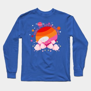 Love Moon Long Sleeve T-Shirt